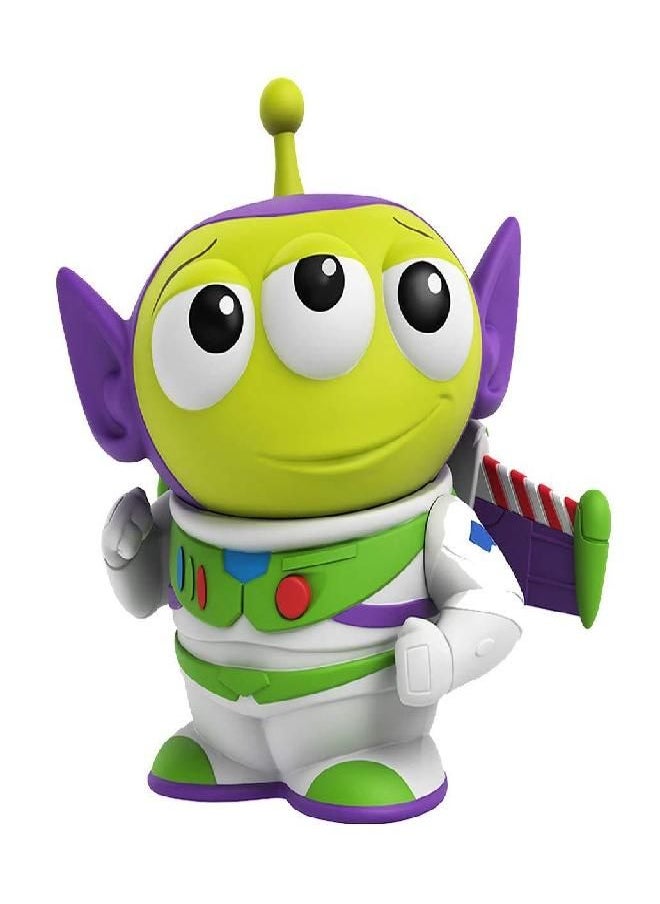 Toy Story 4 - Pixar Alien Remix Character Figures 3-pack 3-inches, Mr. Incredible from The Incredibles, Buzz Lightyear from Toy Story and Merida from Brave, Retro fun Pizza Delivery Box Package for Ages 3 and Up - Image 1