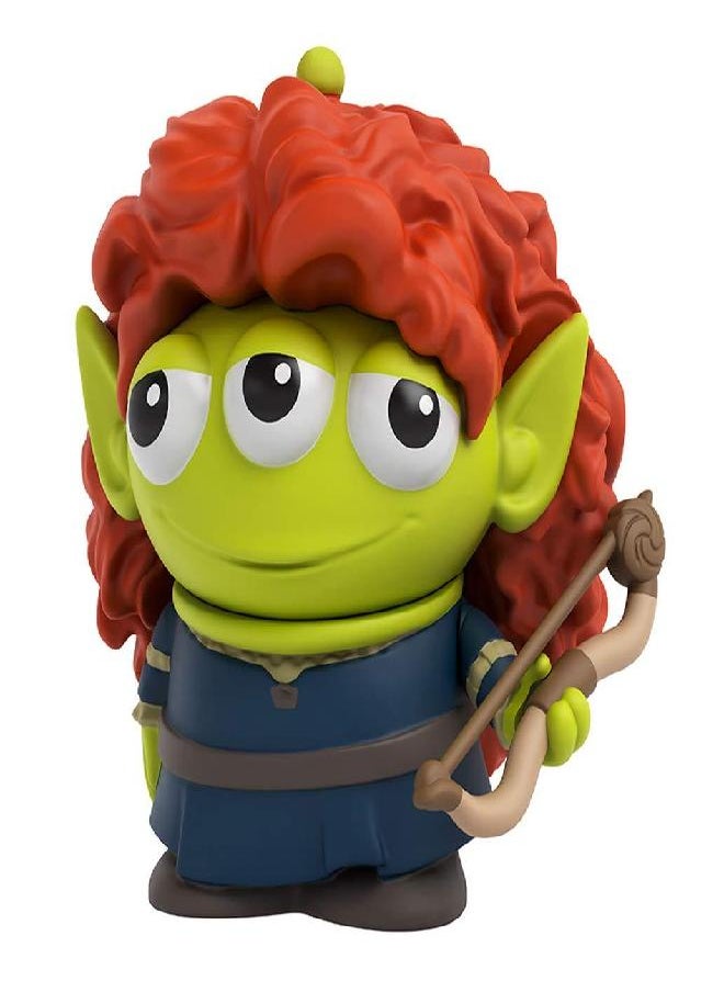 Toy Story 4 - Pixar Alien Remix Character Figures 3-pack 3-inches, Mr. Incredible from The Incredibles, Buzz Lightyear from Toy Story and Merida from Brave, Retro fun Pizza Delivery Box Package for Ages 3 and Up - Image 1