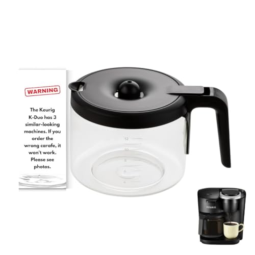 HAKANO Replacement 12-Cup Coffee Pot Carafe for Keurig K-Duo Essentials & K-Duo Essentials Hot & Cold Brewer Models (K-Duo ESSENTIALS) - Image 1