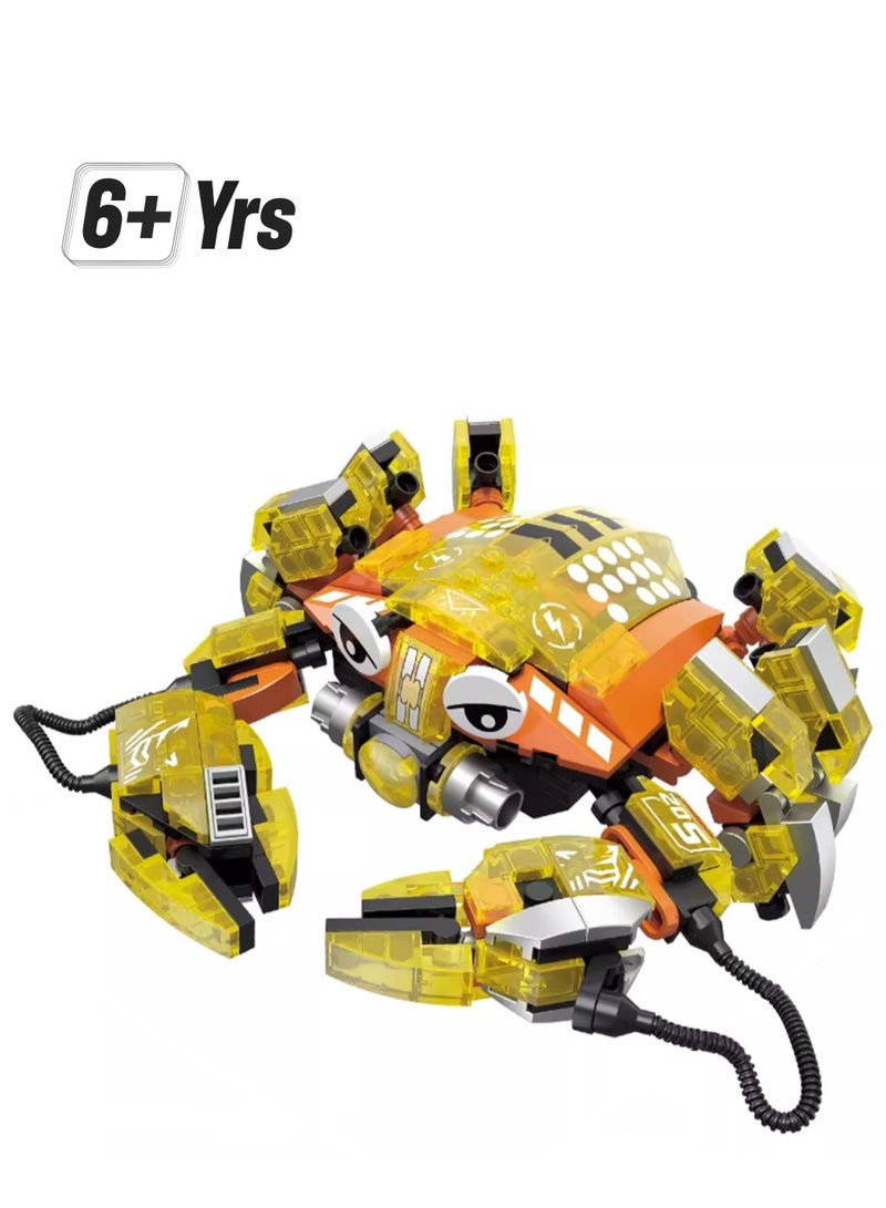 Luminous Underwater Creatures Crabs Suitable For Boys Building Blocks Assembly Toys - Image 1