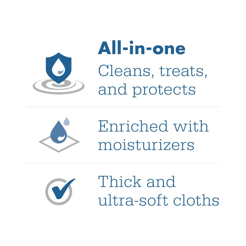 Sage Comfort Shield Barrier Cream Cloths - 3 cloths/pk - Incontinence Skin Care Wipes #7503 (1 Package, 3 Wipes) - Image 4