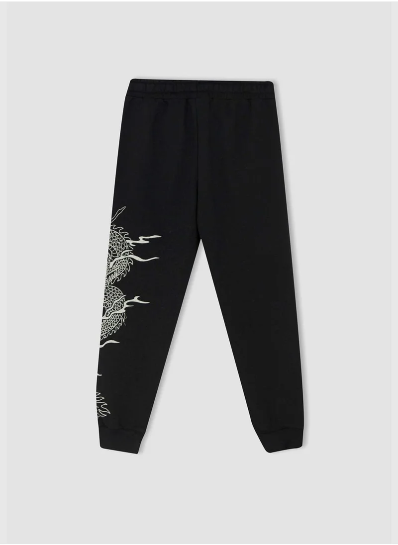 DeFacto Elasticted Waist Snake Print Joggers