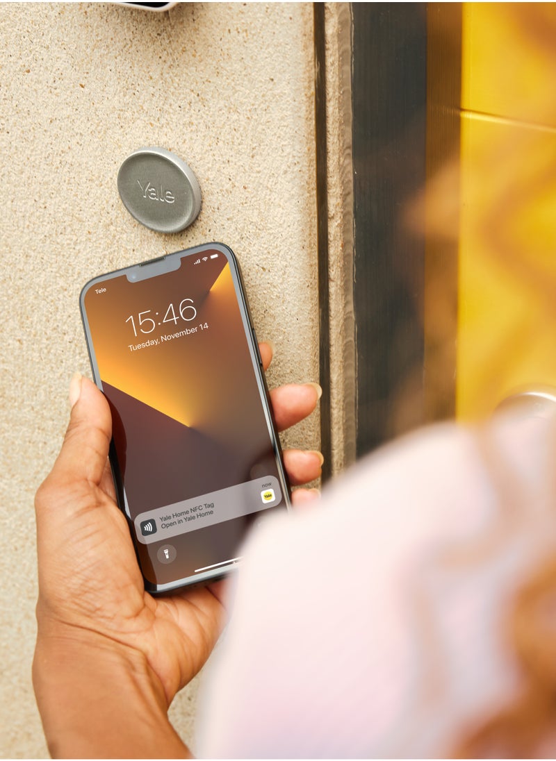 Yale Smart Door Lock Linus L2, Silver - Keyless Entry, Easy Installation, Built-in WiFi & Bluetooth, Remote Access, Virtual Keys, Retrofit Over Euro Profile Cylinder, Instant Alerts  - Image 4