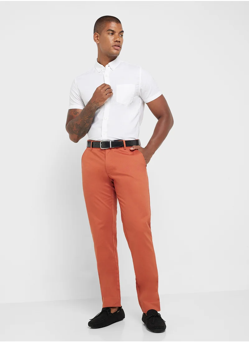 Robert Wood Ankle Length Smart Trousers