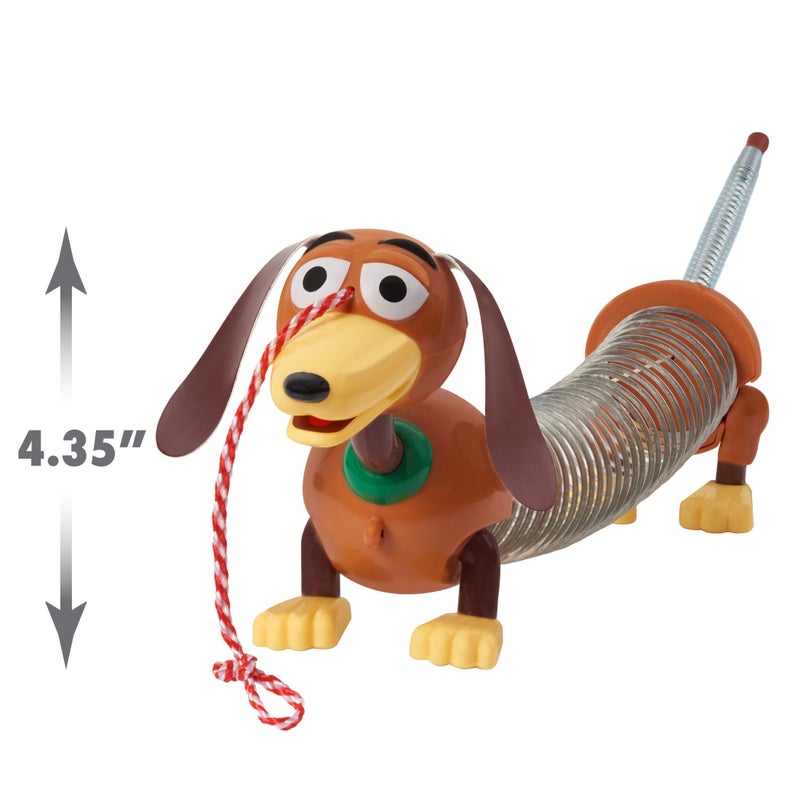Slinky Disney and Pixar Toy Story Slinky Dog Jr Pull Toy, Toys for 3 Year Old Girls and Boys, Kids Toys for Ages 18 Month by Just Play - Image 3