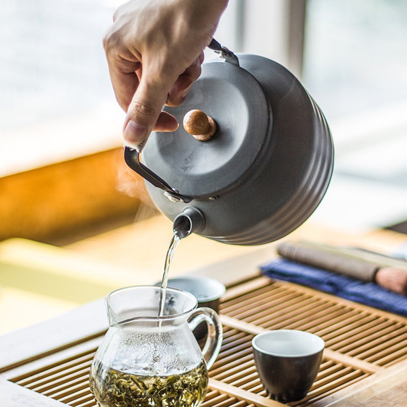 1.3L Camping Water Kettle Portable Camping Tea Kettle for Outdoor Hiking Picnic - Image 5