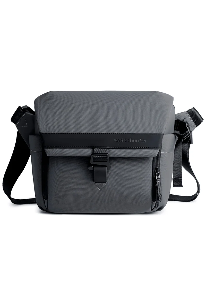 ARCTIC HUNTER Unisex Camera Bag Water Resistant Compact Camera Shoulder Bag with Tripod Holder for DSLR/SLR/Mirrorless Cameras K00576 Grey