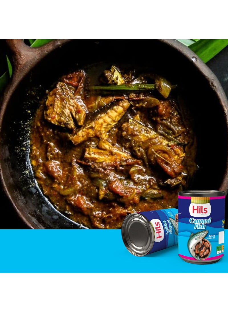 HILS - Canned Fish, No Preservatives, Manufactured in Sri Lanka, 425 Grams - Image 1