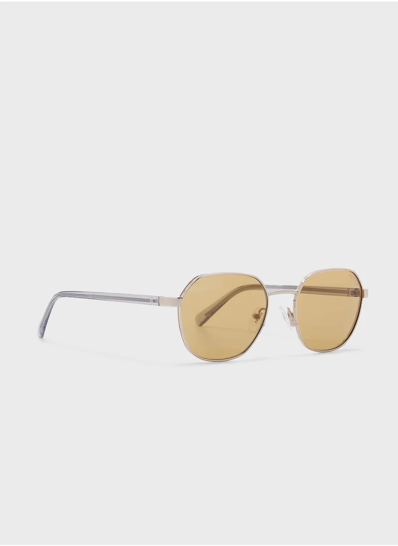 GUESS Uv Protected Round Sunglasses