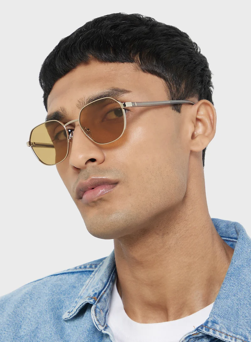 GUESS Uv Protected Round Sunglasses