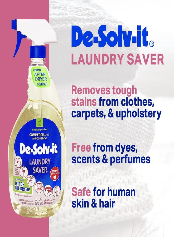 De-Solv-It Orange-Sol De-Solv-It Laundry Saver, Odor & Stain Remover for Laundry, Safe on Hair & Skin, 32-Ounce - Image 2