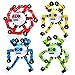 ASIOWELY 4 PCS Easter Basket Stuffers Transformable Fidget Spinners Toys for Kids and Adults Stress Relief Autism Sensory Toy for Boys Girls Teens Cool Fingertip Gyros Birthdays Gifts for Travel Toys - Image 2