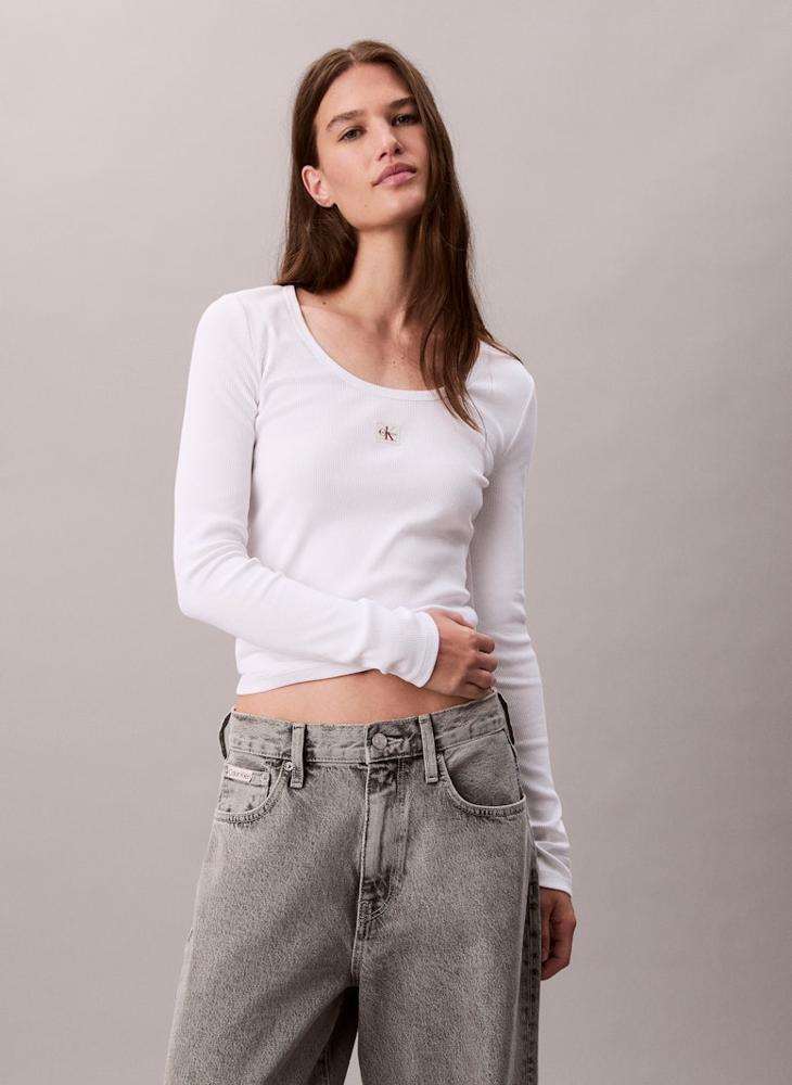 Calvin Klein Jeans Graphic Crew Neck T-Shirt - Image 1