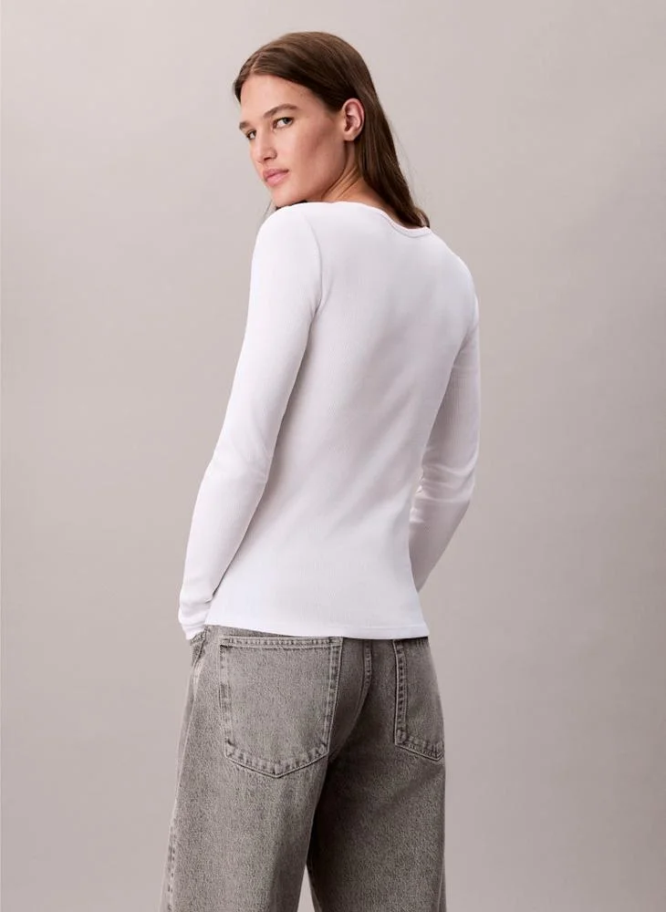 Calvin Klein Jeans Graphic Crew Neck T-Shirt