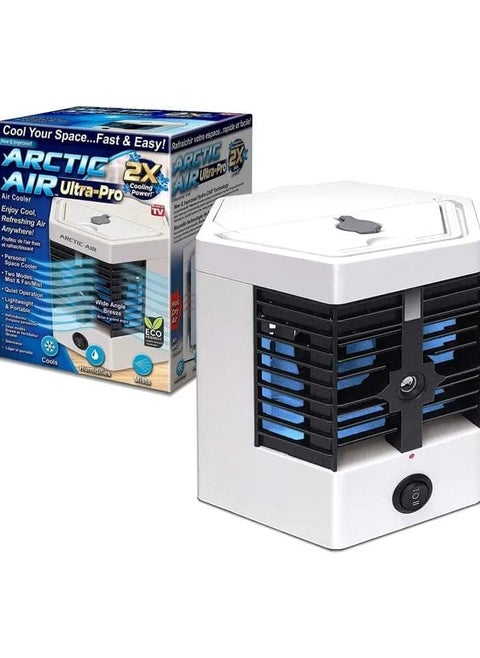 Arctic Air Ultra Pro Evaporative Air Cooler - 4-in-1 Portable Cooling System with Humidifier, Air Purifier, and Adjustable Airflow - Energy-Efficient and Remote Controlled