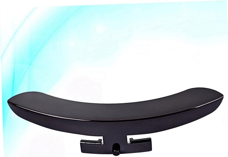 Zinc Alloy Banjo Armrest Mirror Finish Single Leg Design for Vintage Banjos Black Protector Accessory for Comfortable Playing - Image 3