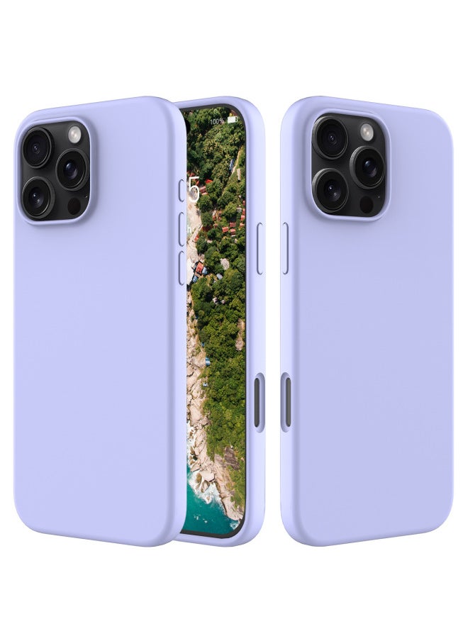 مناسبة لهاتف AppleFor Iphone 16 E Pro Max Plus حافظة واقية من السيليكون السائل بلون سادة وبسيط اللون: أزرق كوبالت - الموديلات المطبقة: لهاتف Iphone 16 E