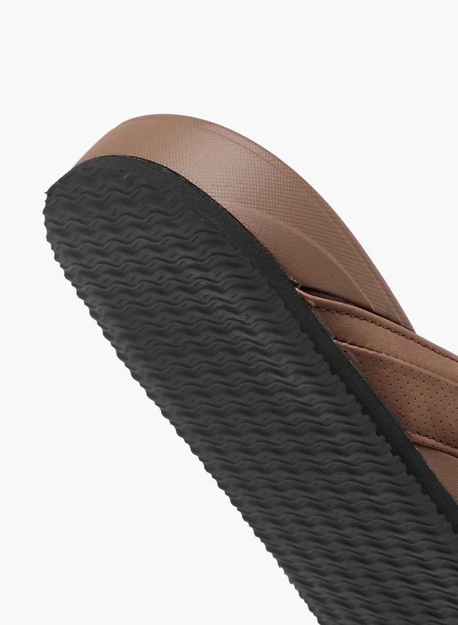 Lee Cooper Men's Logo Detail Thong Slippers