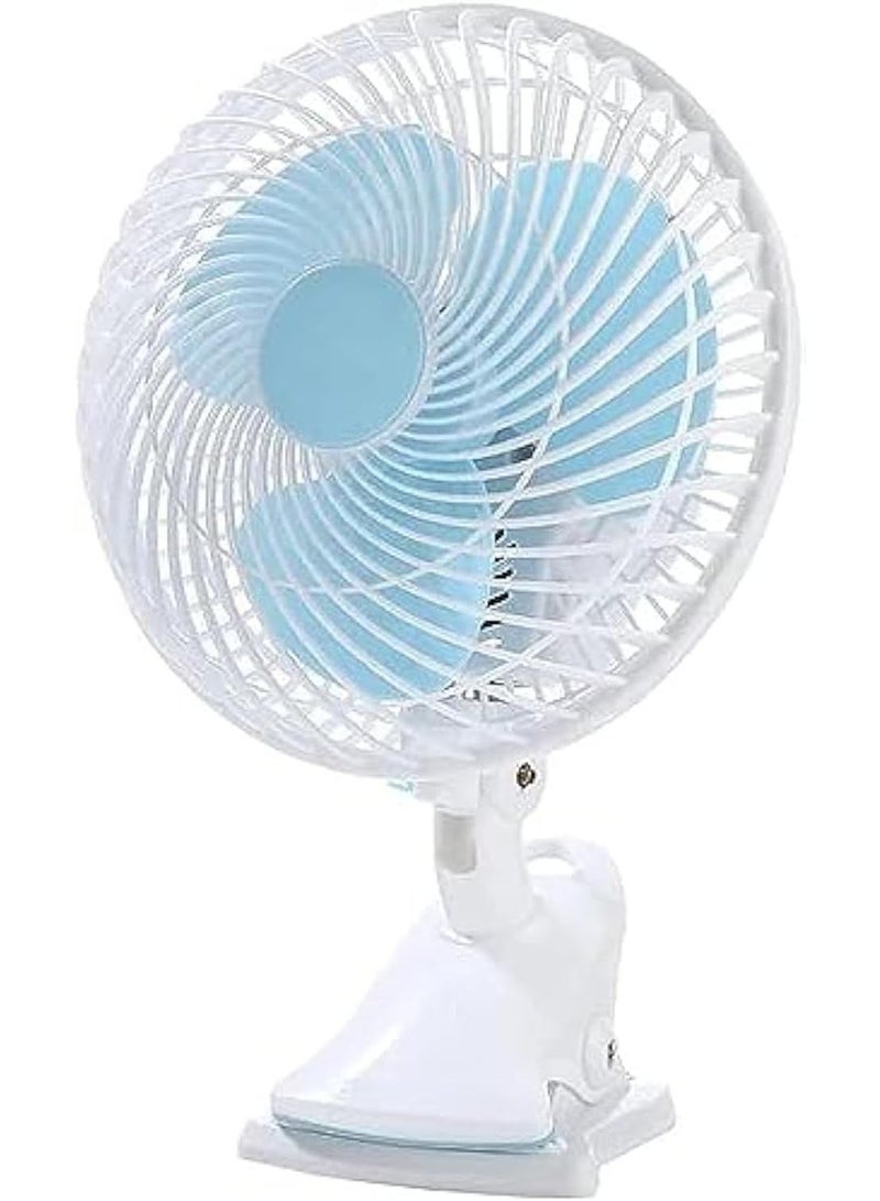 Akova Portable Electric Clip-On Desk Fan, 180mm, for Office and Home - Image 1