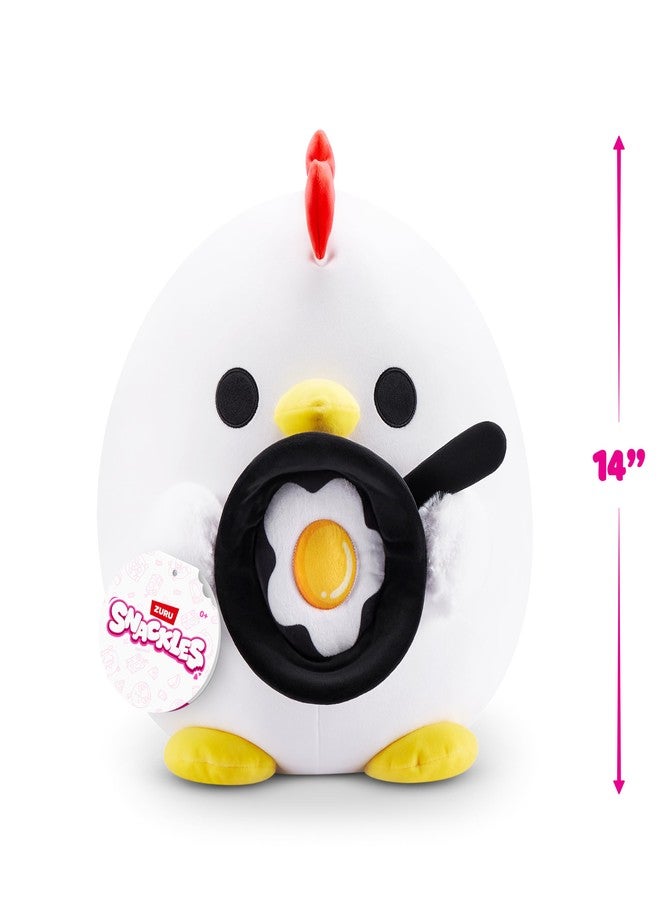 Snackles Non-Licensed Series 1 14-inch Plush (Rufus) by ZURU, Plush with Snack Accessory - Image 4