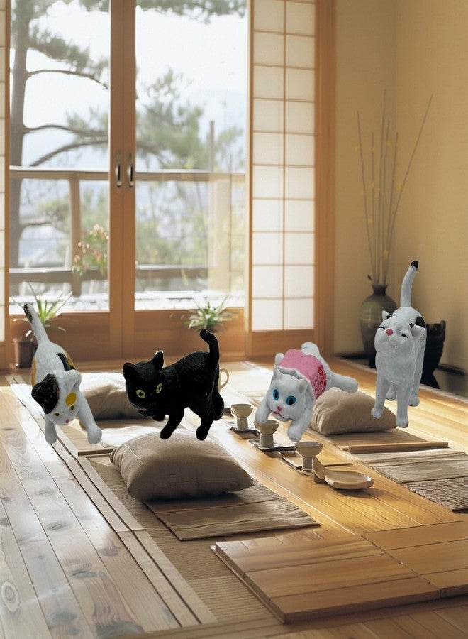 Rardsay 24 Pcs Cat Cake Topper Cute Cat Figurines Cute Cat Paw Cake Toppers for Cat Birthday Party Cat Party Decoration Home Shower Supplies - Image 4