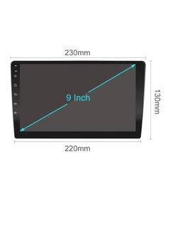 Android Music System For Car-9 inch, Car LCD Screen With iOS Android Mirror Link, 1080p OEM Head Unit BT/Wi-Fi/GPS/Handsfree Call 2GB  RAM, 32GB Storage