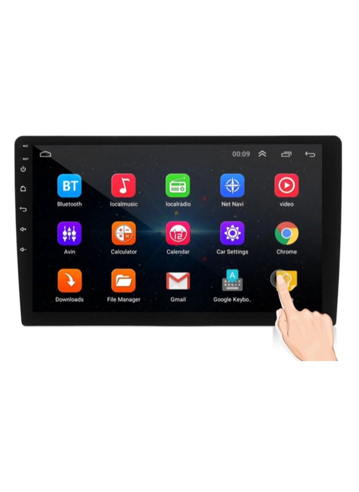 NBL - Android Music System For Car-9 inch, Car LCD Screen With iOS Android Mirror Link, 1080p OEM Head Unit BT/Wi-Fi/GPS/Handsfree Call 2GB  RAM, 32GB Storage - Image 1