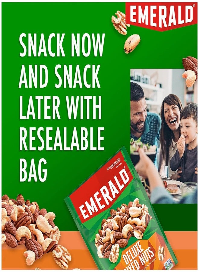 Emerald Nuts, Deluxe Mixed Nuts, 5 Oz, Resealable Bag (Pack of 3) - Image 3