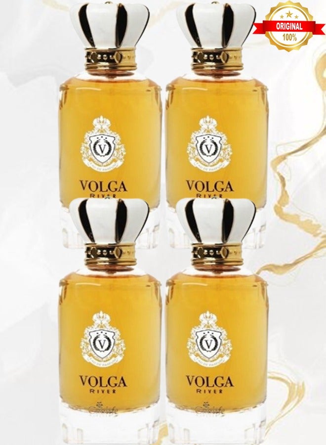 Coollife 4 Pieces Volga River Perfume 100ml EDP - Image 1