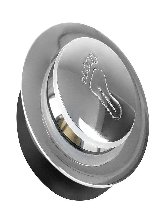 كيو دبليو او ار كي مصرف حوض الاستحمام QWORK، كروم مصقول، لمصارف الدش وحوض الاستحمام مقاس 1-1/2 بوصة - Image 5