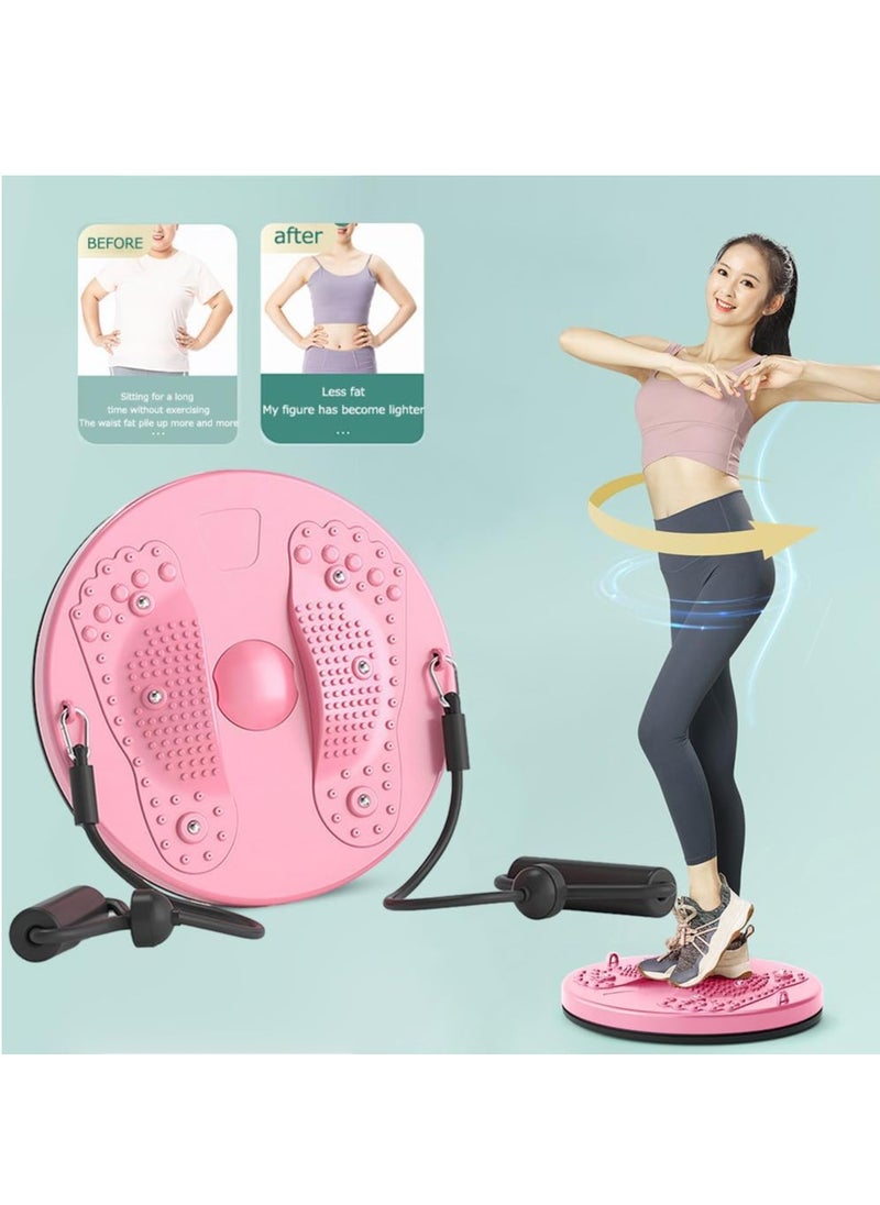 RATSAW - Waist Whisper twisting Disc Board for Exercise Waist Twister Board with Mangets Reflexology for Slimming and Strengthening Abdominal and Stomach Exercise Massage Foot Sole - Image 1