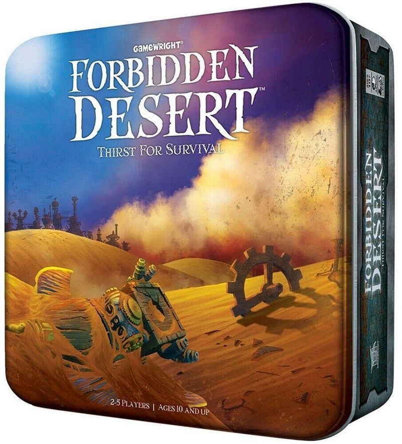 Gamewright Forbidden Desert Board Game for 2 to 5 Players, Ages 10+ - Image 1