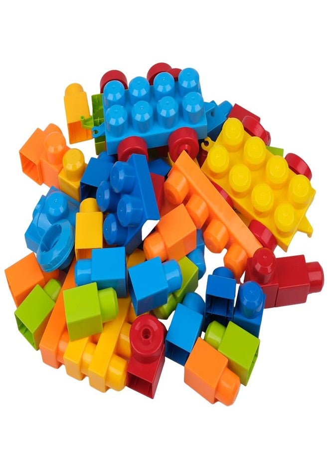 STJOYOPY Big Building Blocks Train (56 Pieces) Educational Toys for Boys Girls Toddler Age 3,4,5,6+ - Image 1
