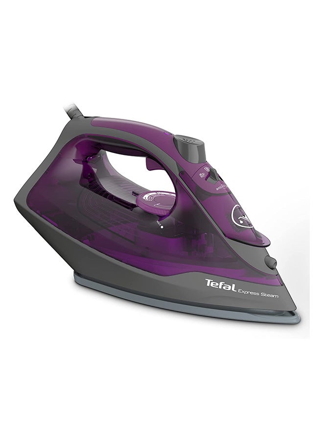 تيفال جهاز كي بالبخار ألترا جلايد أنتي-كالك بلس 270 ml 2600 W FV2843M0 أرجواني سادة - Image 1