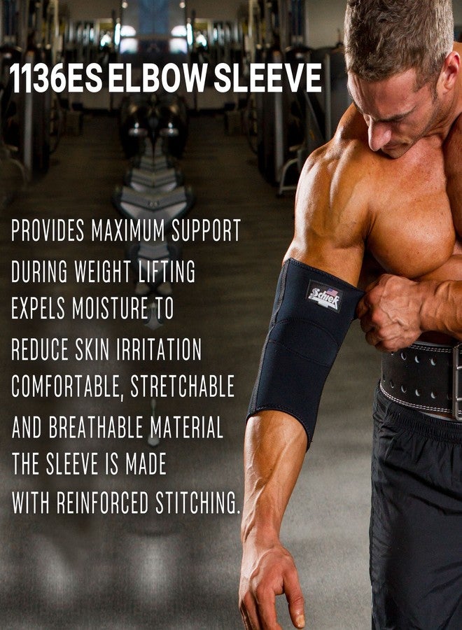 Schiek Sports Model 1136 Neoprene Elbow Sleeve - High Performance Elbow Brace for Weight Lifting Support - Image 4