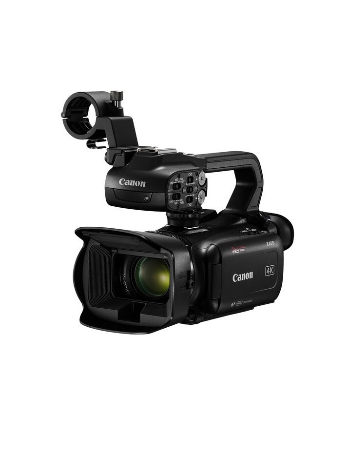 Canon XA65 Professional UHD 4K Camcorder – Dual Pixel CMOS AF, 20x Optical Zoom, 3G-SDI & HDMI Output, XLR Audio, USB-C Live Streaming - Image 1