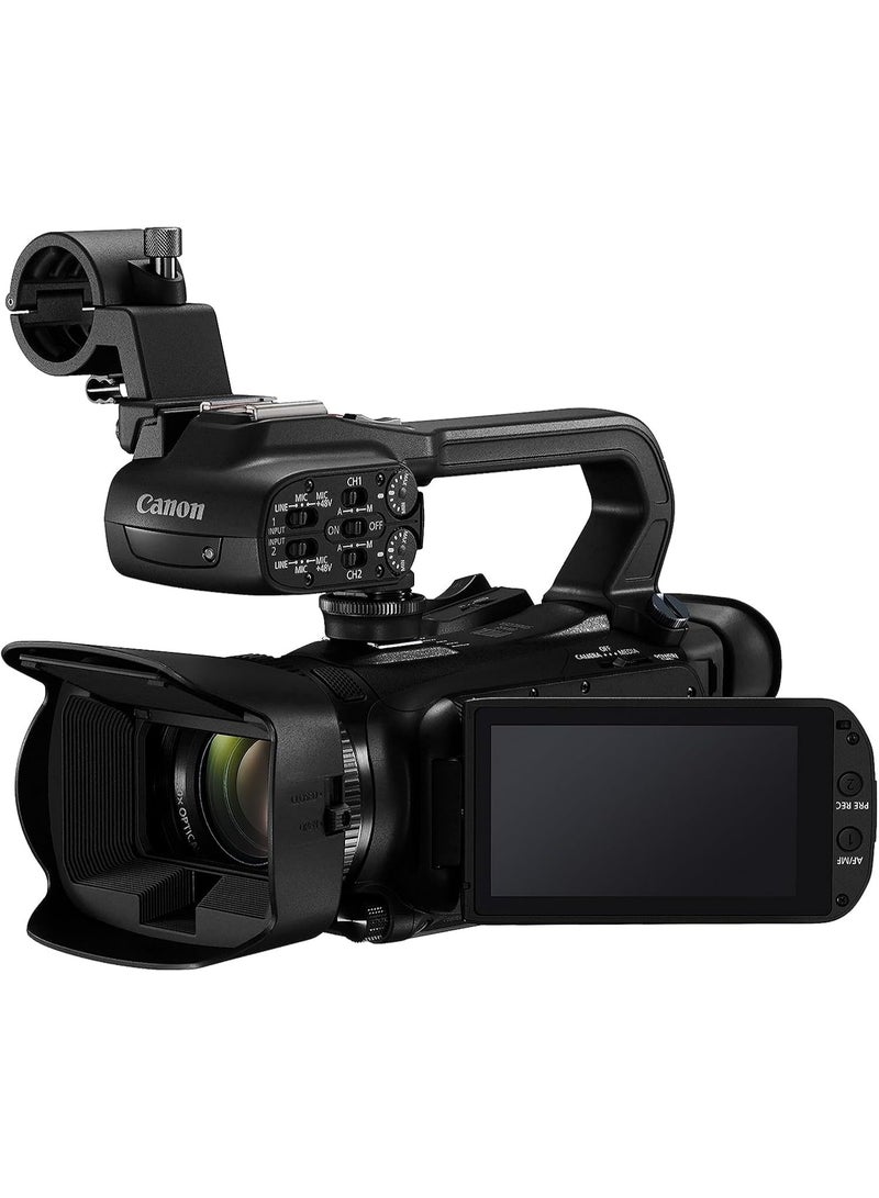 Canon XA65 Professional UHD 4K Camcorder – Dual Pixel CMOS AF, 20x Optical Zoom, 3G-SDI & HDMI Output, XLR Audio, USB-C Live Streaming - Image 1