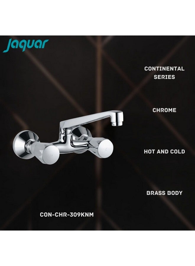Jaquar Sink Mixer with Swinging Spout (Wall Mounted Model) with Connecting Legs and Wall Flanges - Image 3