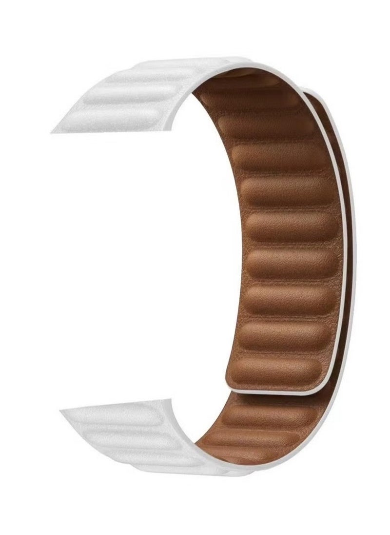 Compatible with Apple Watch Band 41mm 40mm 38mm, Genuine Leather Watch Strap Replacement for Apple Watch Series 7/6/5/4/SE/3/2/1 iWatch - Image 2