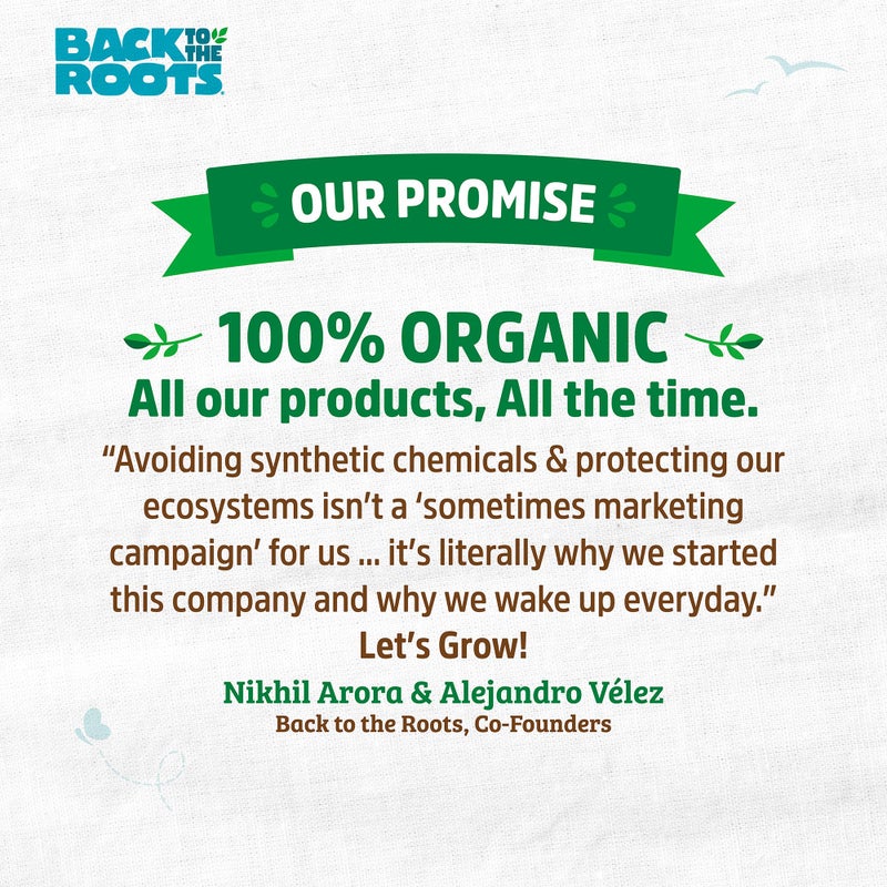Back to the Roots 25.7qt (1 Cubic ft) Organic Premium Mulch - Image 3