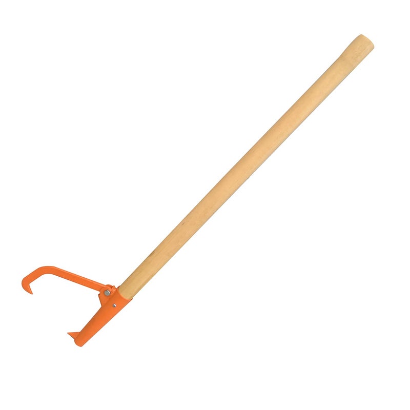 OAOLOWF Log Peavy  Cant Hook  Peavey Point  49 Logging Tool Log Roller Tool hard Wood Handle  Retractable 16 Inch Opening Felling Log Roller Tool Cant Hook  48 