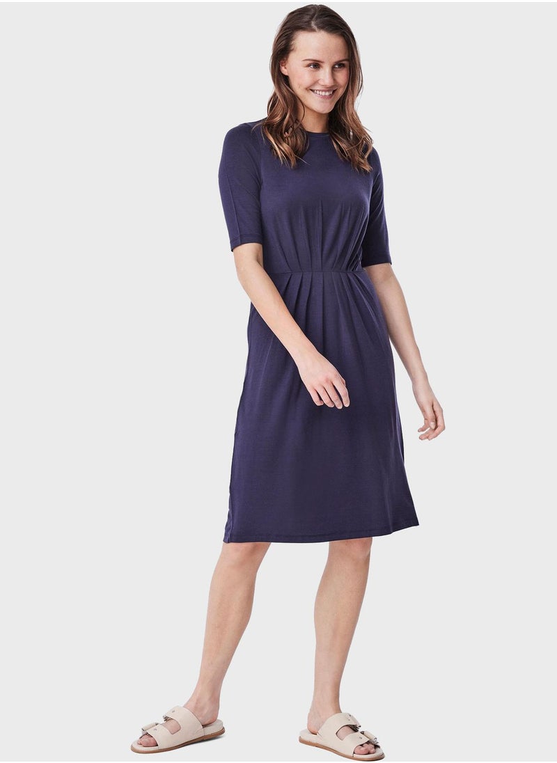 VERO MODA - Ruched Waist Dress - Image 1
