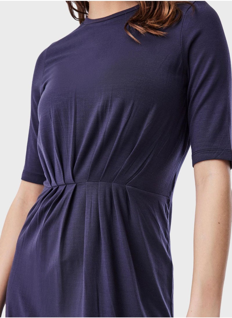 VERO MODA - Ruched Waist Dress - Image 1