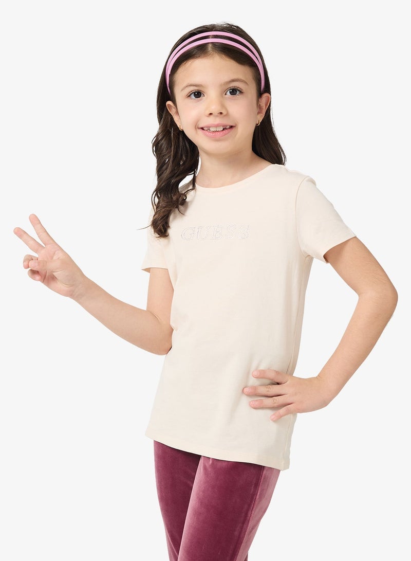 GUESS Kids Essential Crew neck T-Shirt - Image 1