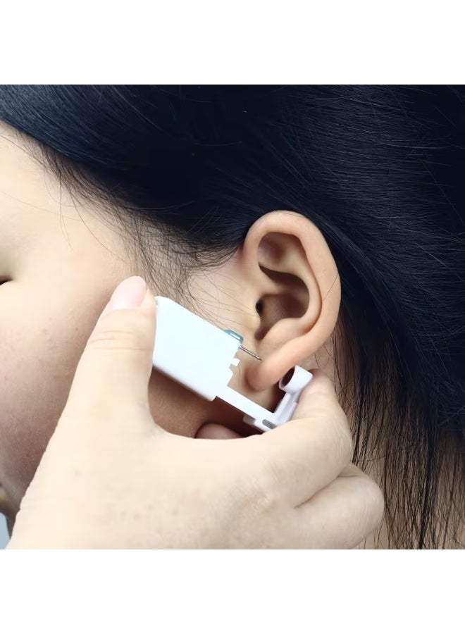Disposable Ear Piercing Gun Kit, Safety Self‑Ear Piercing Tool with Rhinestone Stud Earring for Ear Piercing - Image 3