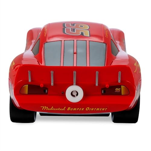 Disney Store Official Lightning McQueen Bubble-Blowing Remote Control Car - 2.4GHZ RC Cars with Bubble Fluid Refill - Toddler Boy Toys Inspired by Pixar's Cars - Light Up Fun for Little Racers - Image 3