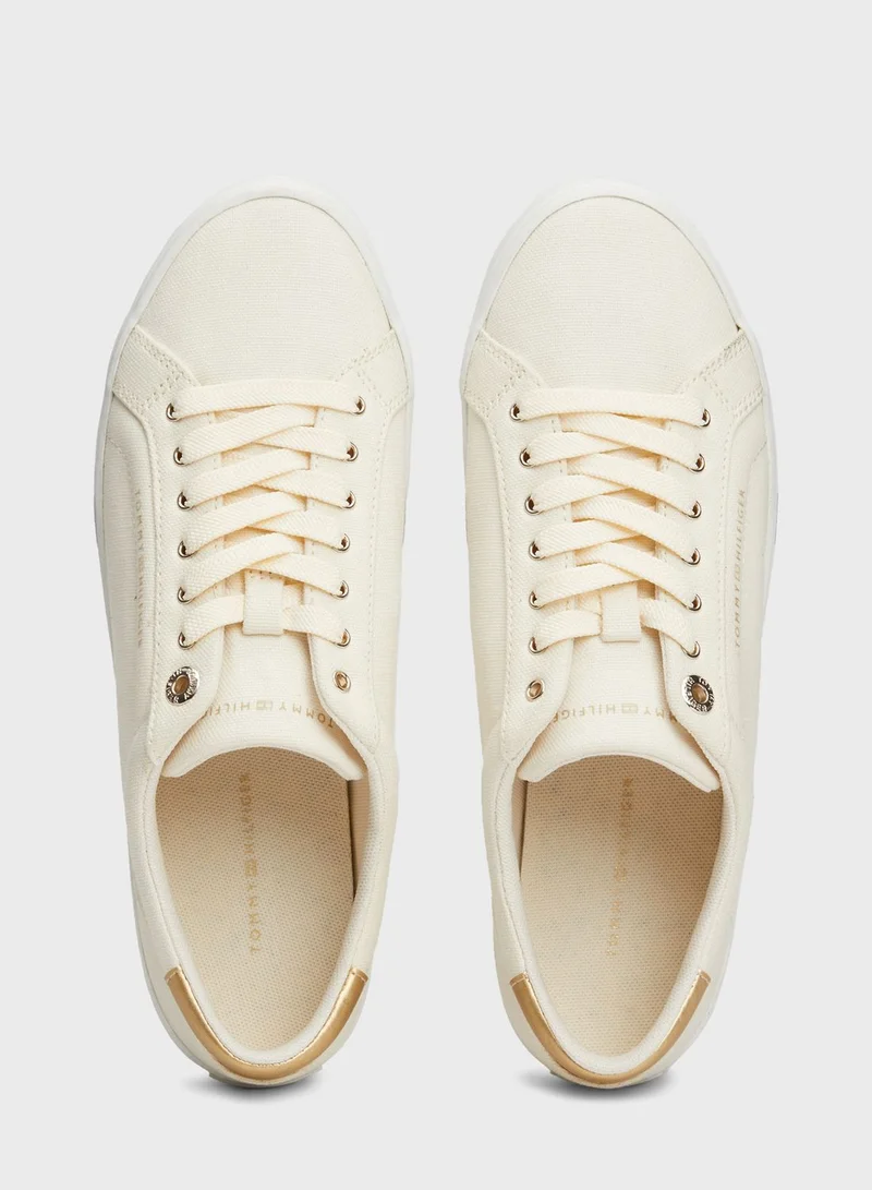 TOMMY HILFIGER Essential Vulc Canvas Low Top Sneakers