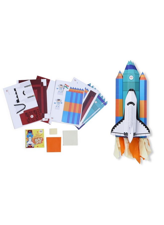 Genius Box - Play some Learning - Genius Box Play some Learning Educational Toy for 5+ Year Age Super Mega Space Adventure STEM DIY Learning 10 Exciting Activity kit - Image 1