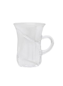 Alsaif Gallery Glass Tea Bowl Set With Handle  - Image 3