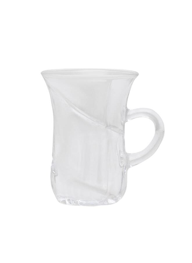 Alsaif Gallery Glass Tea Bowl Set With Handle  - Image 3